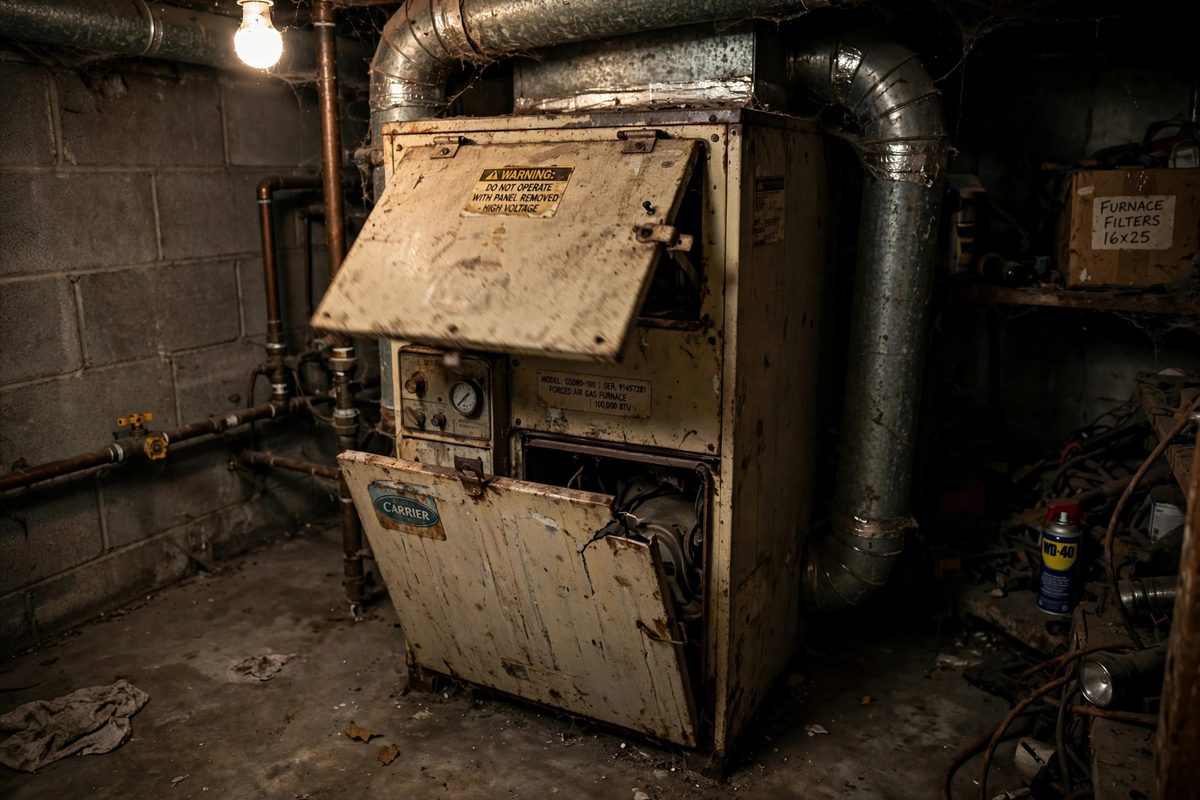 Furnace making loud noises